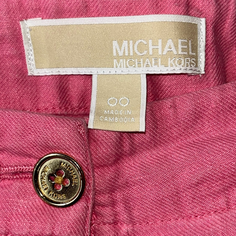 Michael Kors Pink Wide Leg Pants